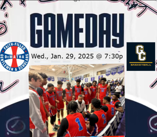 Maryland Varsity (@mdvarsity) on Twitter photo 🚨GameDay Varsity basketball🚨
Our Lady of Good Counsel vs DeMatha
📺Watch on: bit.ly/3BKnmFJ
today @ 7:30p.
<a href="/DeMathaHoops/">DeMatha Basketball</a> <a href="/DeMathaCatholic/">DeMatha Catholic High School</a> <a href="/WCACSports/">Washington Catholic Athletic Conference</a> <a href="/american1828/">American1828 🇺🇲🏹🐢🪶</a> <a href="/DemathaFootball/">DeMatha Football</a> <a href="/DeMathaCrew/">DeMatha Crew</a> <a href="/Chanda_Norton/">Chanda Norton</a> <a href="/JHillsman/">JHillsman</a> <a href="/21_dannyyy/">Daniel Abass</a> <a href="/olgcbasketball/">Good Counsel Basketball</a> <a href="/OLGCHS/">Good Counsel</a> <a href="/GCFalconsAD/">GC Athletics</a> 🚨GameDay Varsity basketball🚨
Our Lady of Good Counsel vs DeMatha
📺Watch on: bit.ly/3BKnmFJ
today @ 7:30p.
<a href="/DeMathaHoops/">DeMatha Basketball</a> <a href="/DeMathaCatholic/">DeMatha Catholic High School</a> <a href="/WCACSports/">Washington Catholic Athletic Conference</a> <a href="/american1828/">American1828 🇺🇲🏹🐢🪶</a> <a href="/DemathaFootball/">DeMatha Football</a> <a href="/DeMathaCrew/">DeMatha Crew</a> <a href="/Chanda_Norton/">Chanda Norton</a> <a href="/JHillsman/">JHillsman</a> <a href="/21_dannyyy/">Daniel Abass</a> <a href="/olgcbasketball/">Good Counsel Basketball</a> <a href="/OLGCHS/">Good Counsel</a> <a href="/GCFalconsAD/">GC Athletics</a>