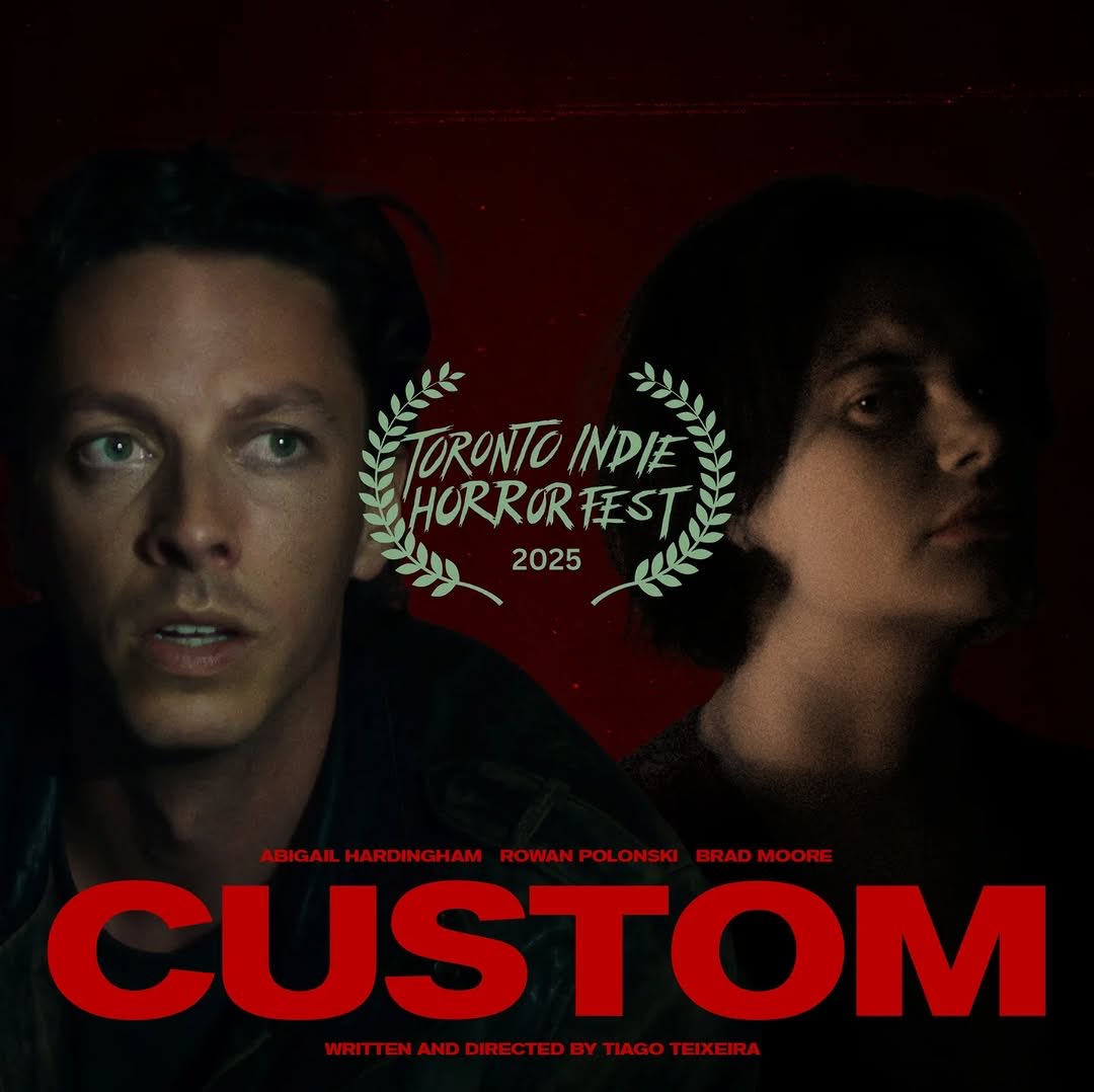 @customthefilm is coming to Canada! Starring our ⁦<a href="/AbbiHardingham/">Abigail Hardingham</a>⁩ ⁦#TorontoIndieHorrorFest