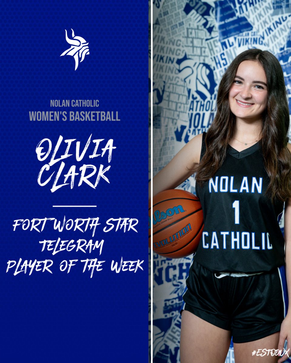 Shoutout to Olivia Clark for being named the Fort Worth Star Telegram player of the week!