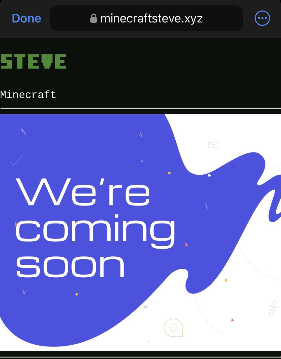 McSteveSol's tweet photo. $MCSTEVE Website coming soon!👀

#Minecraft #Minecraftsteve https://t.co/GNcD584O28