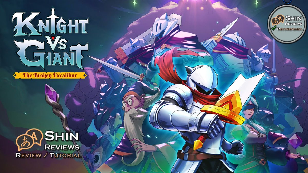 ShinReviews's tweet photo. Review/Tutorial: Knight vs Giant: The Broken Excalibur
Built-in translator on site
@RaredropGames
#KnightVSGiant #action #rpg #adventure #roguelike #isometric #handdrawn #indiegame #hacknslash
#ReviewTutorial #Playstation #Xbox #NintendoSwitch #PC
https://t.co/b6fcCtYuaN https://t.co/s6xualpCgq