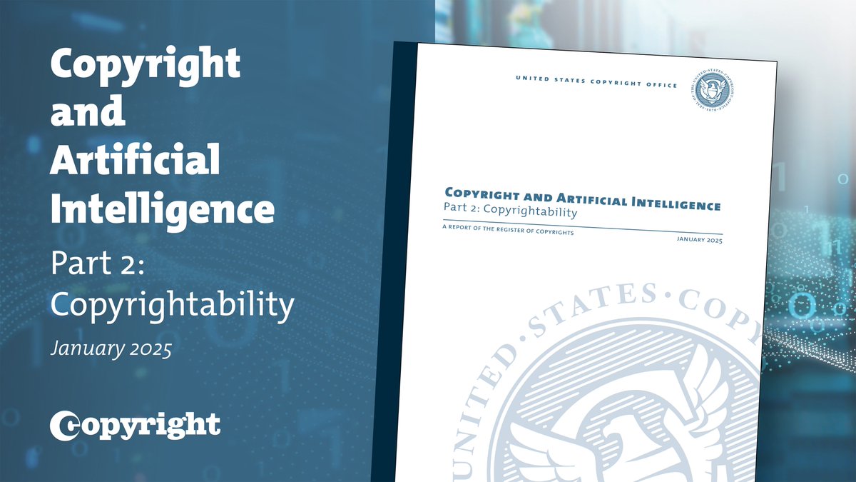 US Copyright Office tweet media