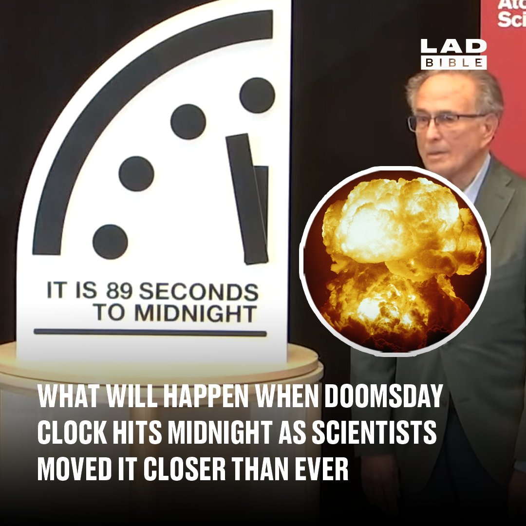 Scientists shifted the clock even closer this year 🌎💣