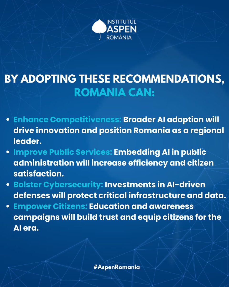 We’re proud to present the 𝐀𝐬𝐩𝐞𝐧 𝐓𝐞𝐜𝐡𝐧𝐨𝐥𝐨𝐠𝐲 &amp; 𝐒𝐨𝐜𝐢𝐞𝐭𝐲 𝟐𝟎𝟐𝟒 𝐏𝐫𝐨𝐠𝐫𝐚𝐦 𝐖𝐡𝐢𝐭𝐞 𝐏𝐚𝐩𝐞𝐫! 📄
🔗 𝐑𝐞𝐚𝐝 𝐦𝐨𝐫𝐞 𝐡𝐞𝐫𝐞: aspeninstitute.ro/aspen-technolo…