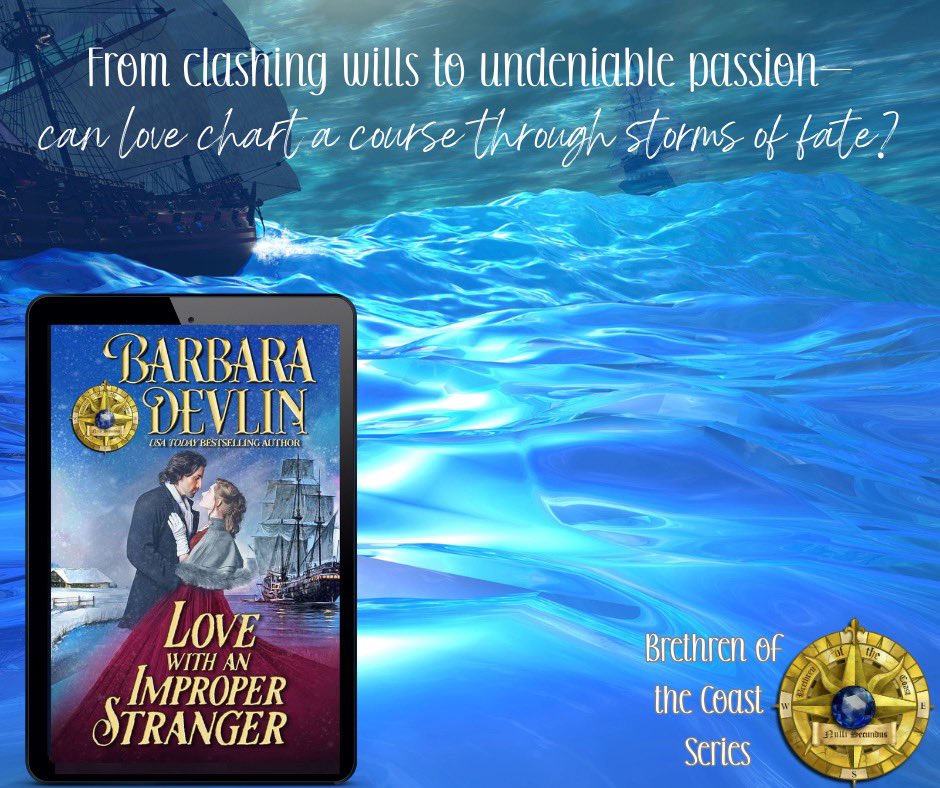 barbara_devlin's tweet image. ⚔Between the Clash of Waves and Hearts: A Tale of Love, Loss, and High Seas Adventure.

Amazon: amzn.to/2JyPlu5
Books2read: books2read.com/b/mvY1lX.

#barbaradevlin #brethrenofthecoast #lovewithanimproperstrager #british #regency #military #romance