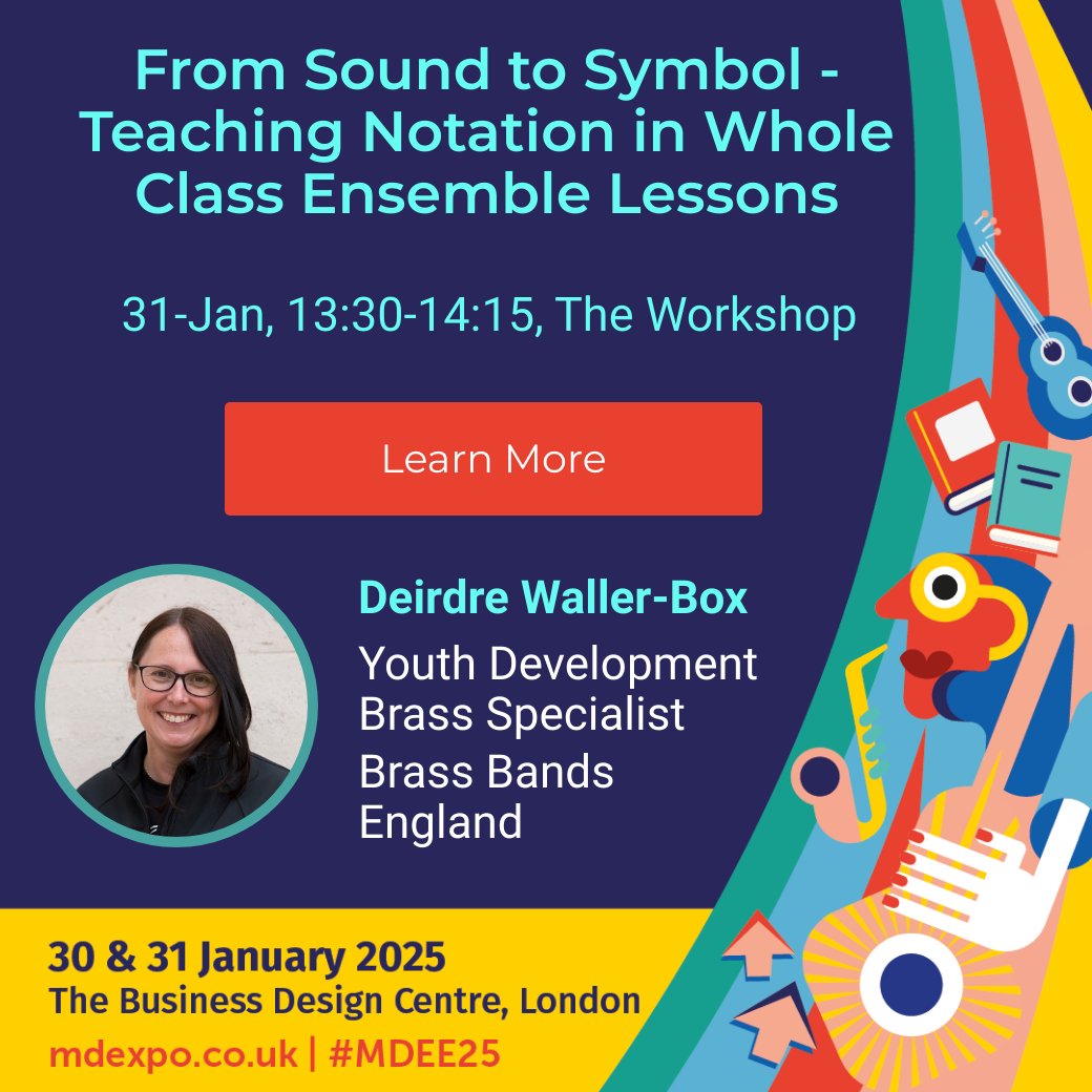 We're heading to this week's #MDEE25! Please do come and meet our team in the trade area, and you can find out more at Deirdre's workshop at 1.30pm this Friday. Who else is going?