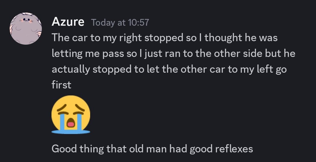 Azure_Sushi's tweet image. Flirting thro near death experience #neverstopgrinding