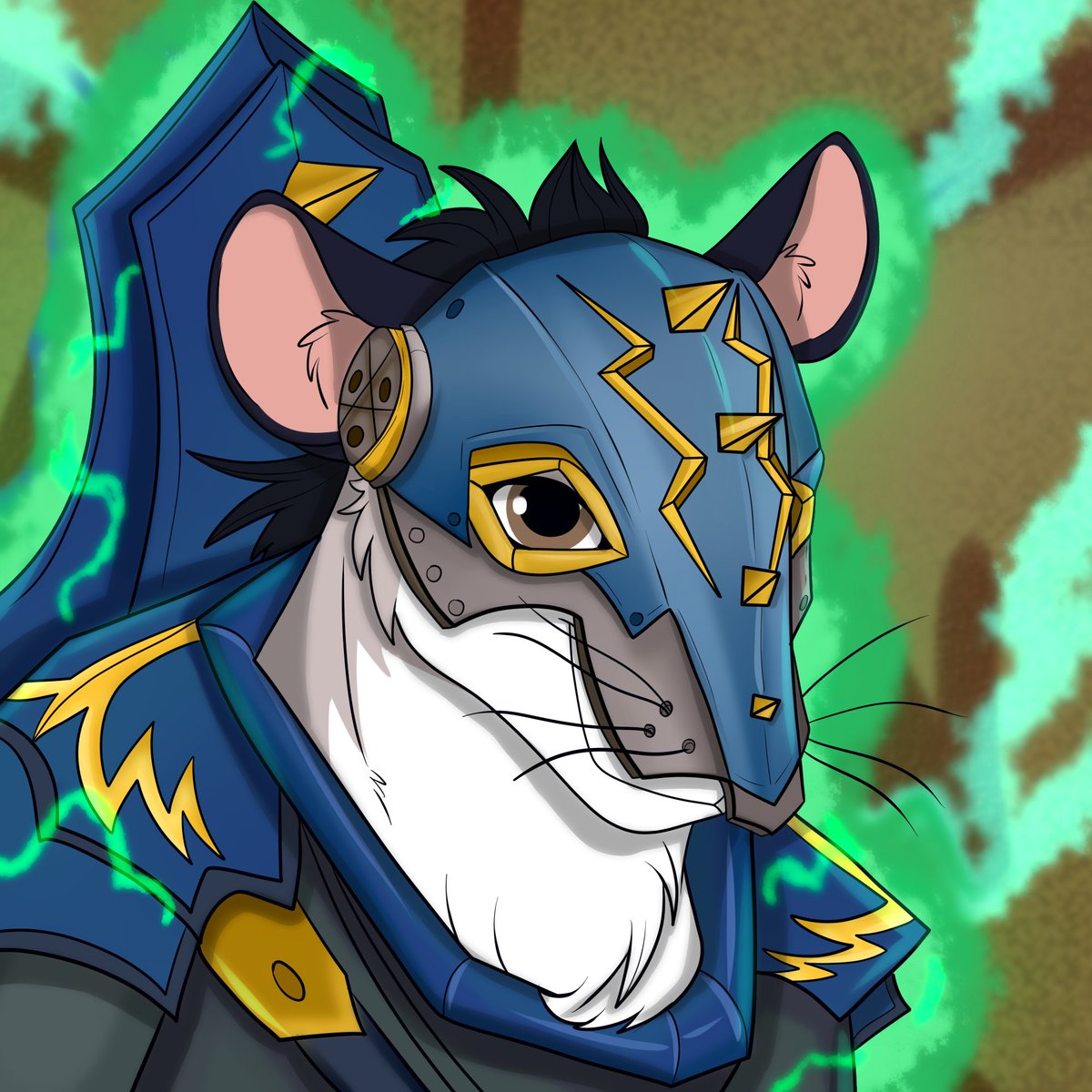 BlueLittlePaws's tweet image. Time for some finished commissions!
This time - Badge commissions :D 
For Elysium and Thar :D