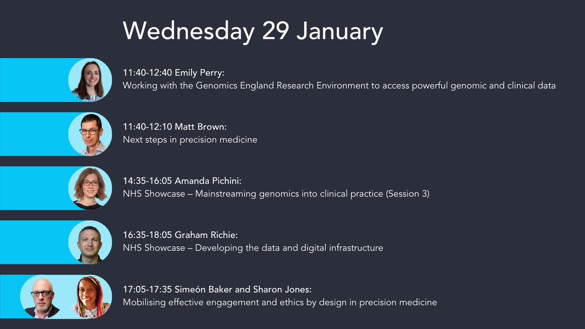 Genomics England tweet media