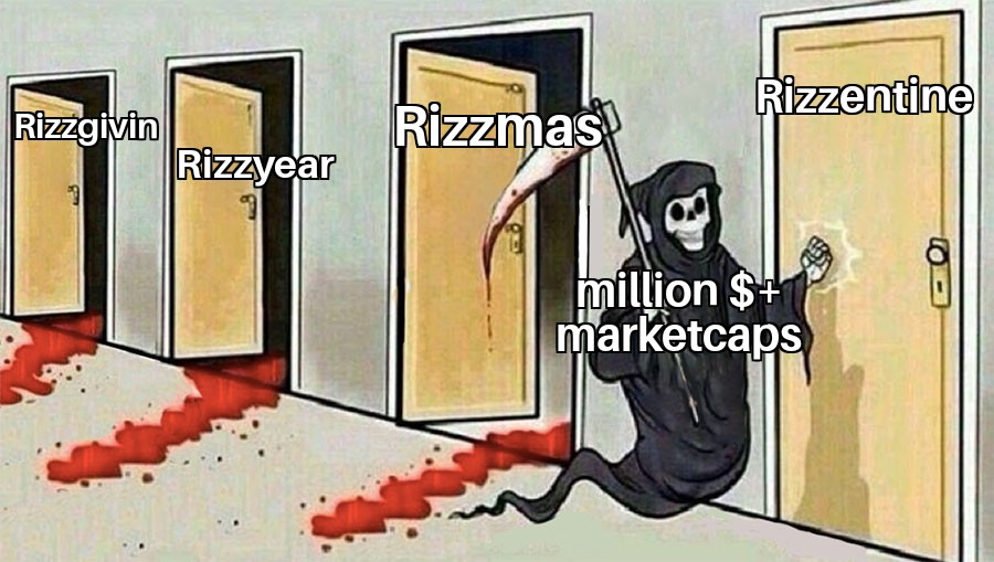 0xscavengeth's tweet photo. We tried to tell you 🤷🏻♂️
#RIZZENTINE #3mil https://t.co/MAf1v6BNNT