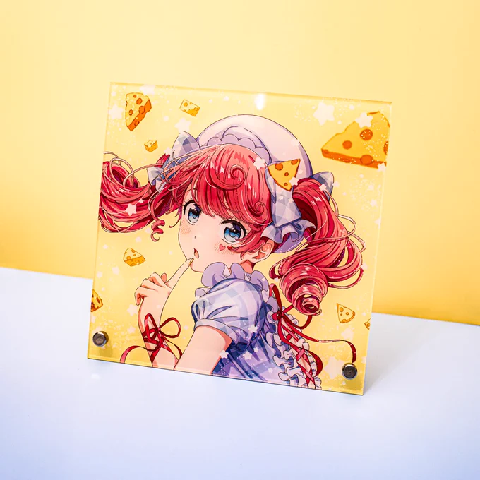 #秋葉原ドンキCreatorFes 描いたイラストを特殊加工アートやグッズにしていただきました!とても素敵に仕上げていただいています▼特設サイトはこちらいよいよ明日からなので、興味のある方はぜひ! 
