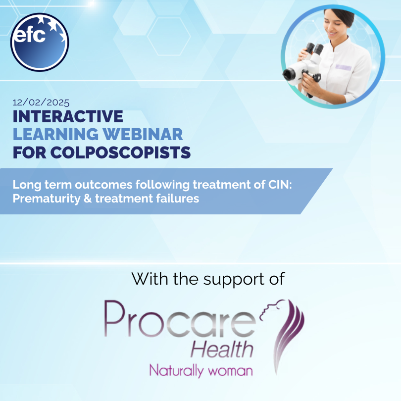 🌟A special thank you to Procare Health!

This Interactive Learning Webinar for #Colposcopists is possible thanks to their generous support and commitment to advancing #WomenHealth

Join us on Feb 12 at 7 pm CET: lnkd.in/eucru4Re

#Colposcopy #MedicalEducation