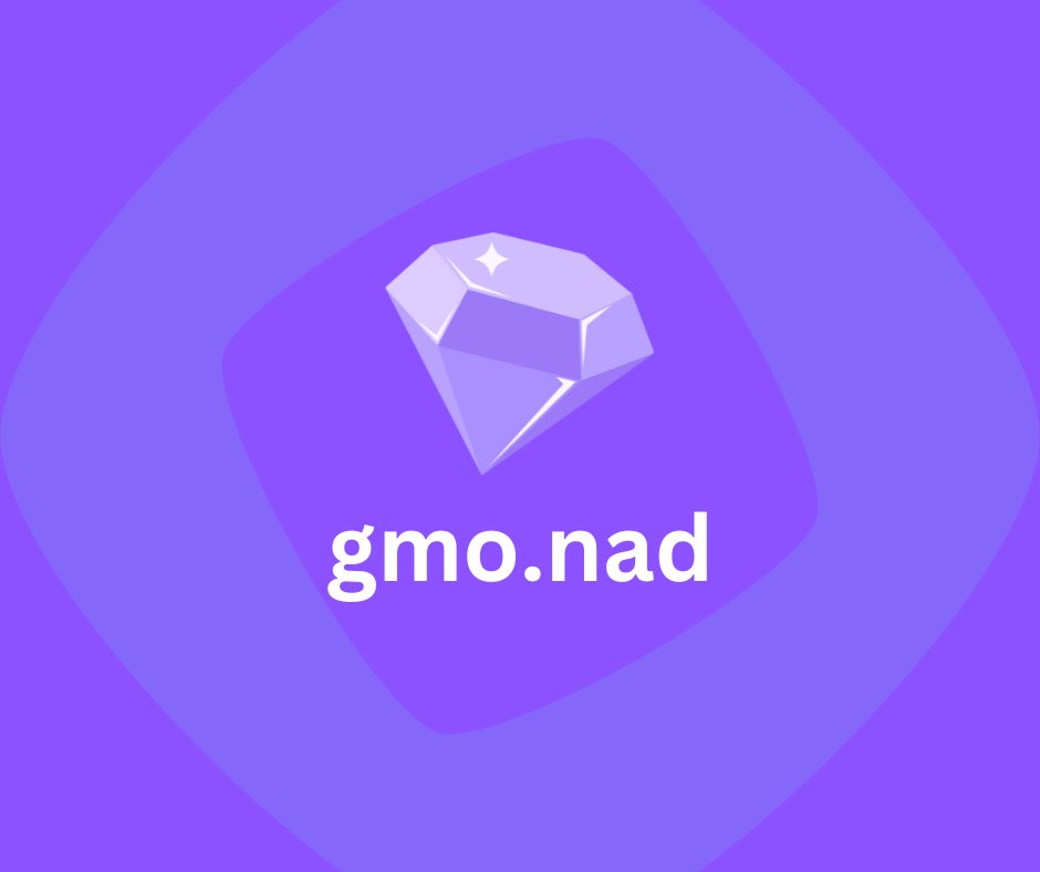 🚨 Giveaway  🚨 It's day 2 of <a href="/monad_xyz/">Monad</a> domain reservations and were giving away this grail .nad domain.
How to enter;
Step 1 - Follow us
Step 2 - Like This Post
Step 3 - Re-Tweet This Post
Step 4 - Reply with "gmonad" in the comments
- The winner will be announced in 24 hours.