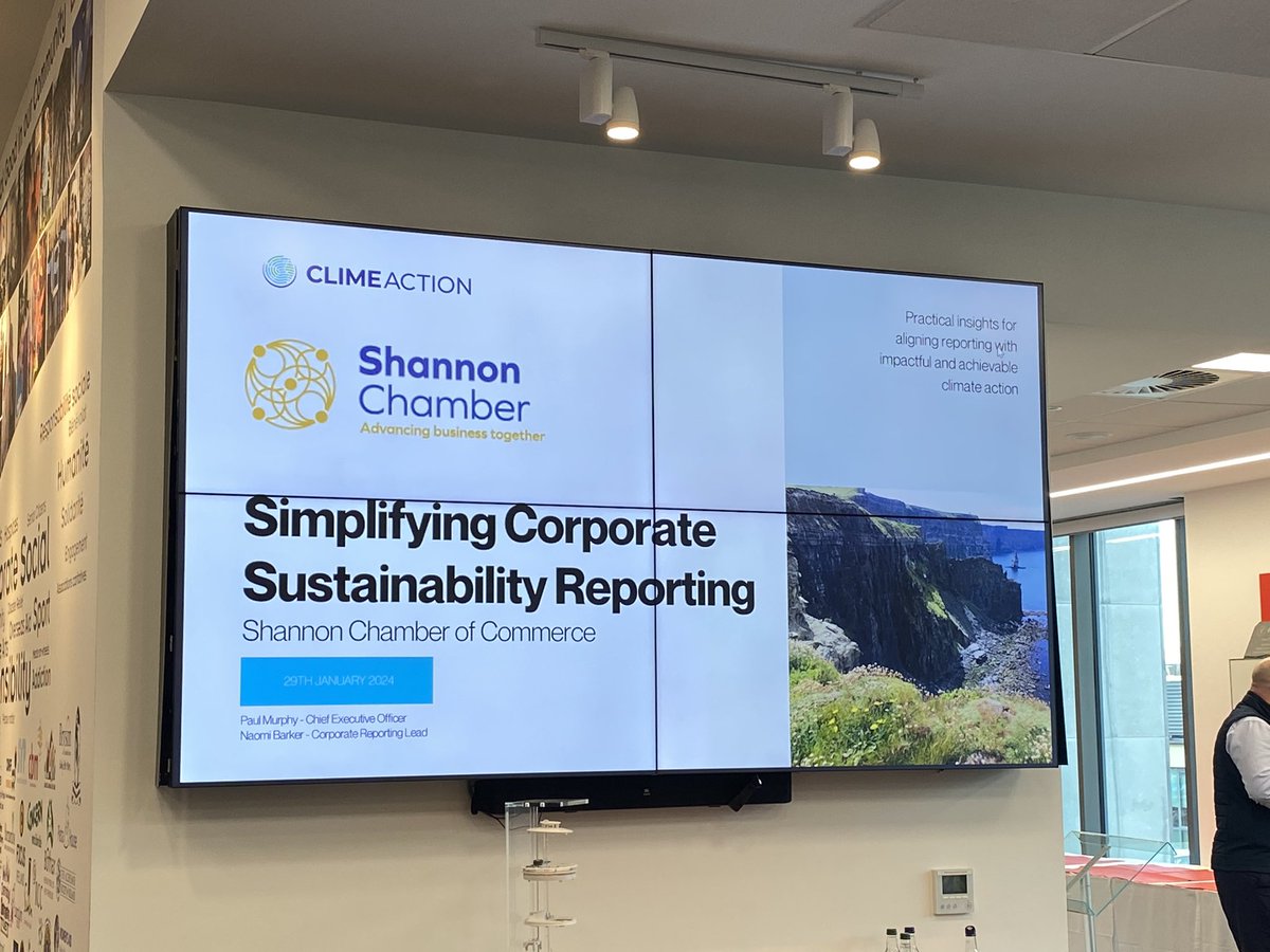 Shannon Chamber (@snnchamber) on Twitter photo Great to kick start our Mid-West Sustainable Network events for 2025. Sustainability reporting the theme for today with <a href="/Climeaction24/">Climeaction</a> in <a href="/EiElectronics/">EiElectronics</a> Great to kick start our Mid-West Sustainable Network events for 2025. Sustainability reporting the theme for today with <a href="/Climeaction24/">Climeaction</a> in <a href="/EiElectronics/">EiElectronics</a>