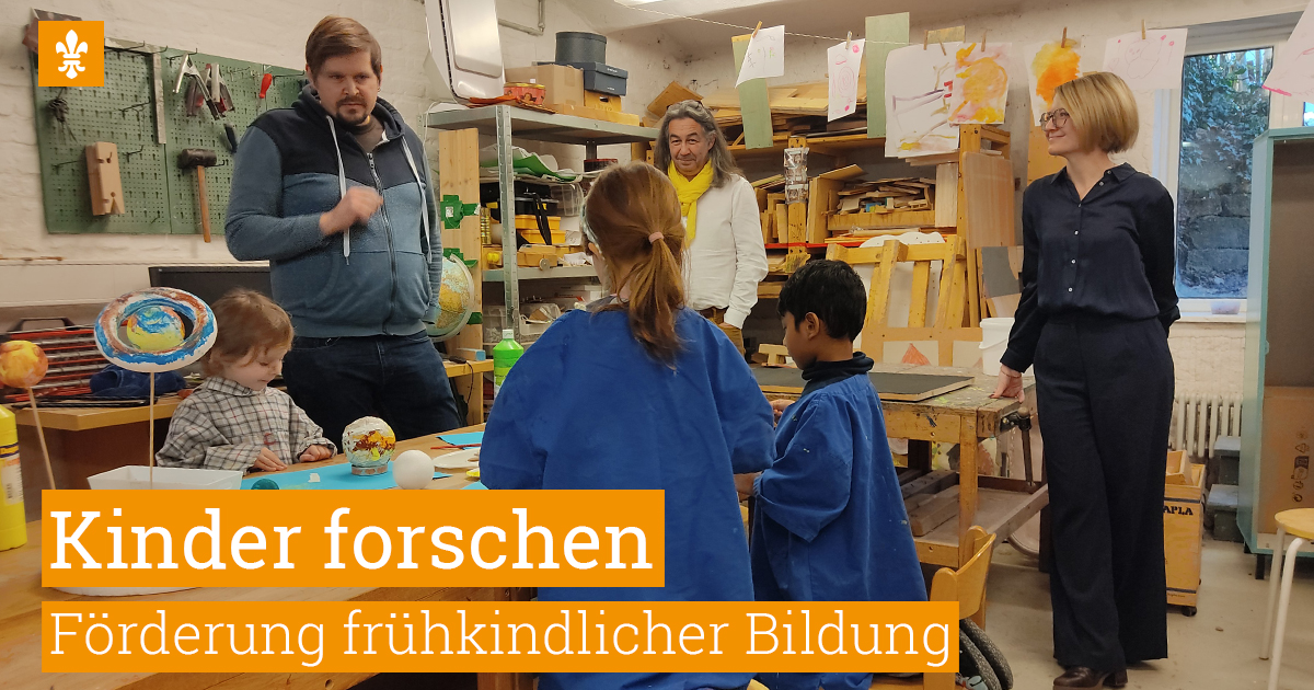 🔍 „Wer? WI? Was?“ – Kinder forschen in Wiesbaden.

🤝 Seit Januar 2025 sind wir mit unserer Abteilung Kindertagesstätten und Kindertagespflege  Netzwerkpartner der größten Frühbildungsinitiative Deutschlands: der Stiftung Kinder forschen. Wiesbaden.de/pm_2025_054