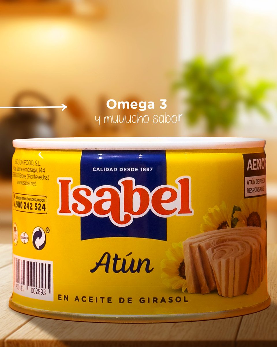 Un plato de huevo frito con atún y tomate tiene muchos beneficios, ¿sabes cuáles son? 👀

#AtunIsabel #ConservasIsabel #HoyComemosConIsabel #recetas #recetasconatun #atunenlata
