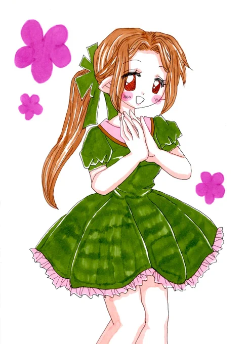 #過去絵 #イラスト 