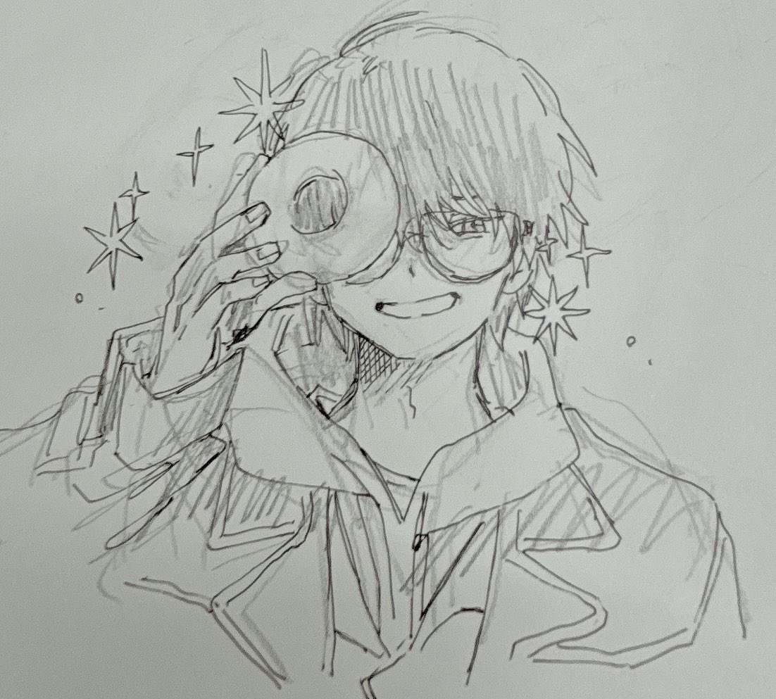 久々に紙に絵を描いた