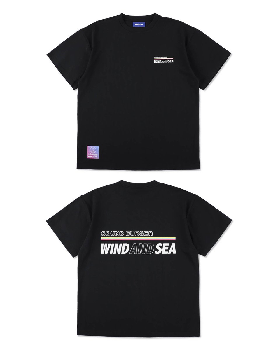 Sound Burger WIND AND SEA Tシャツ Sound Burger x WIND AND SEA S/S Tee