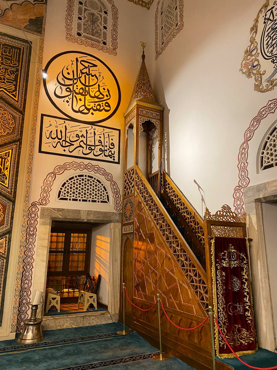heartefact's tweet image. bayezid I mosque, bursa.