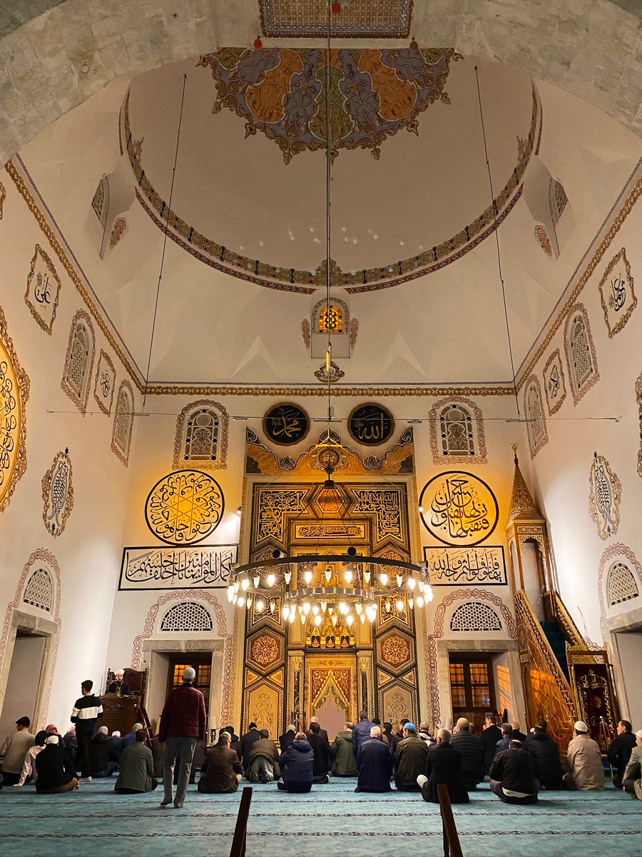 heartefact's tweet image. bayezid I mosque, bursa.