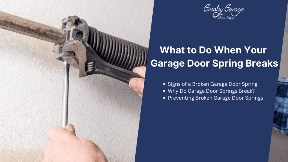 greeleygarage's tweet photo. 🚪 Having trouble opening your garage door? It might be a broken spring! Learn the signs.
🔧 Don’t risk DIY—call Greeley Garage Door Repair for fast, professional service!
Read more: https://t.co/36ImjJGpNK
#GarageDoorRepair #HomeMaintenance #BrokenSpring #GreeleyCo #Greeley https://t.co/lCTF7DIXOp