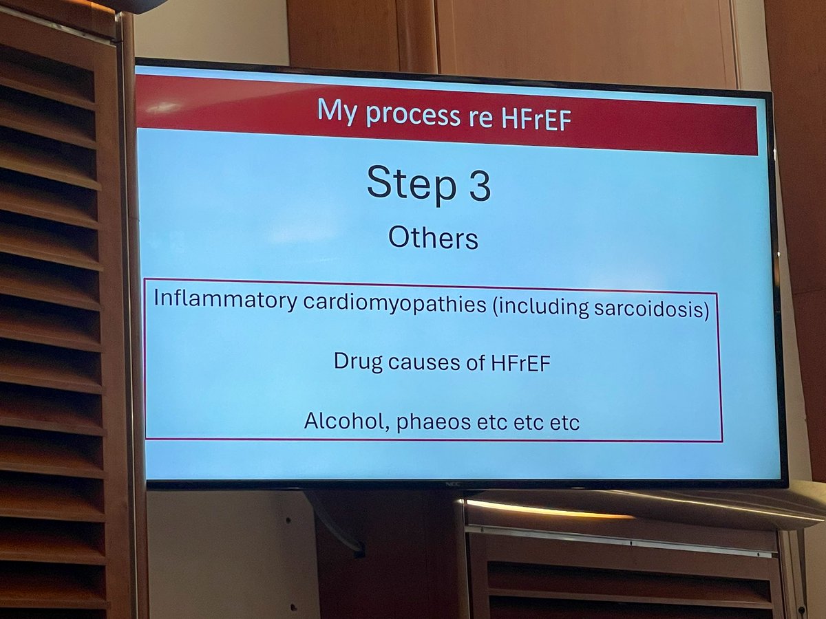 Heart Failure Hub Scotland (@hfhubscotland) on Twitter photo Professor <a href="/markcpetrie20/">Mark Petrie</a> takes us through detecting the aetiology of heart failure
🫀 need to do more digging rather than label of HFpEF or HFrEF
🫀 be comprehensive - genetics, drugs
🫀 Inflammatory cardiomyopathies are more common than you think! Professor <a href="/markcpetrie20/">Mark Petrie</a> takes us through detecting the aetiology of heart failure
🫀 need to do more digging rather than label of HFpEF or HFrEF
🫀 be comprehensive - genetics, drugs
🫀 Inflammatory cardiomyopathies are more common than you think!