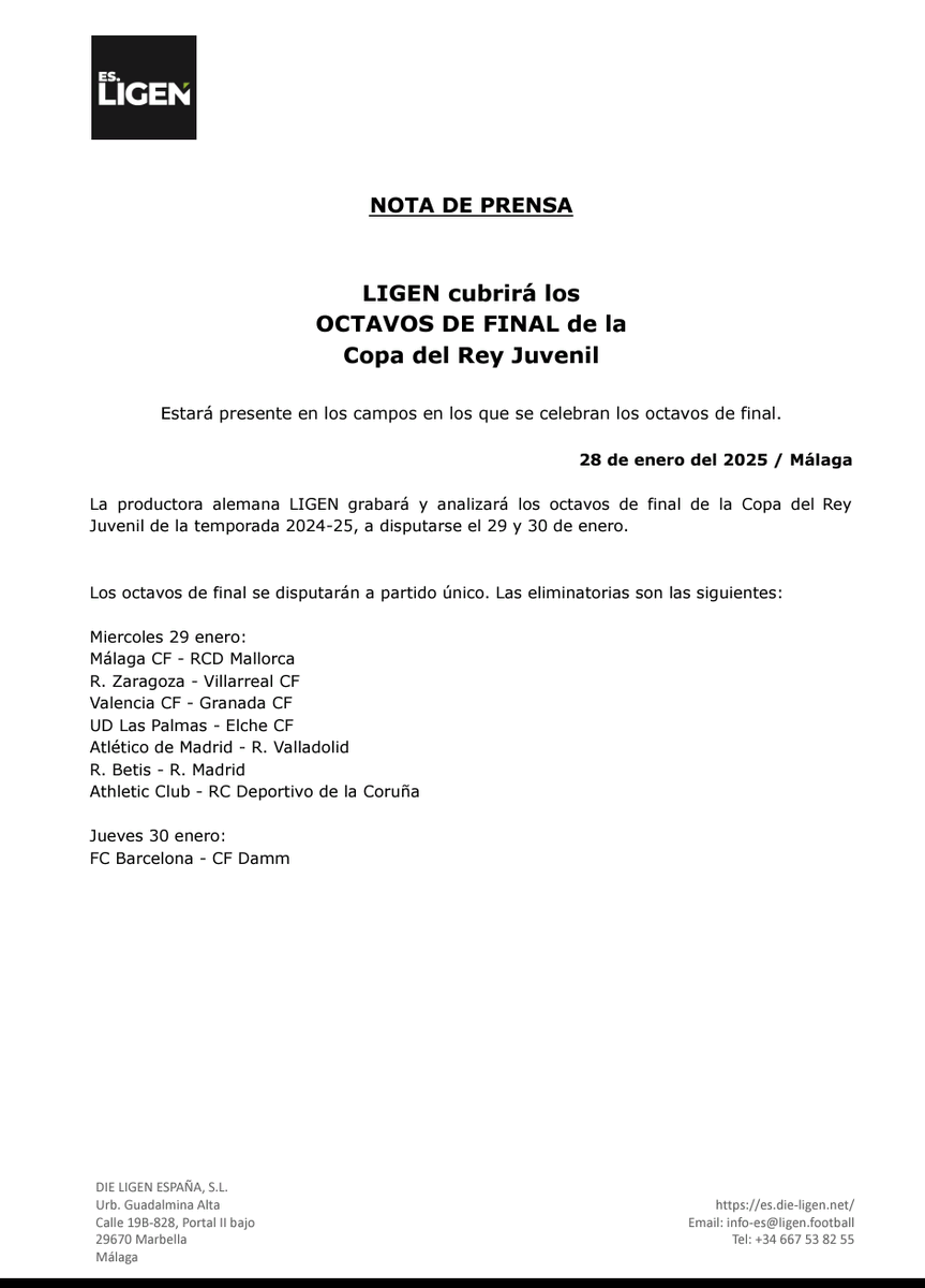 LIGEN España 🇪🇸 tweet media