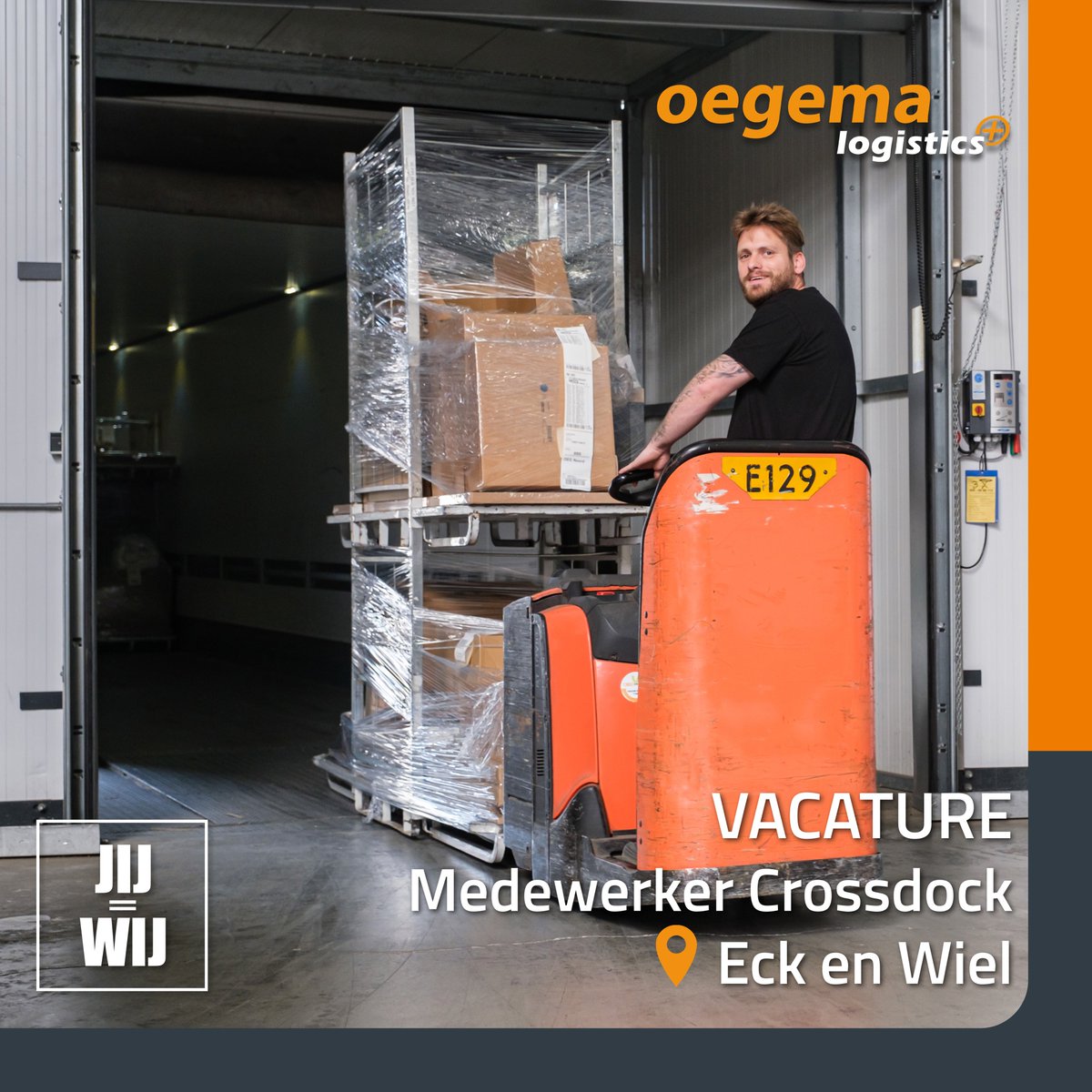 OegemaLogistics's tweet photo. Bij Oegema Logistics+ in Eck en Wiel zoeken we een Medewerker Crossdock!
Geen ervaring met een heftruck? Geen probleem! Enthousiasme en teamwork zijn belangrijker. Start je werkdag tussen 13:00 en 22:00 uur.
👉 https://t.co/zEZiAe9EjV
#Oegema #Vacature #Crossdock #Teamwork https://t.co/JGP81jn8Mz