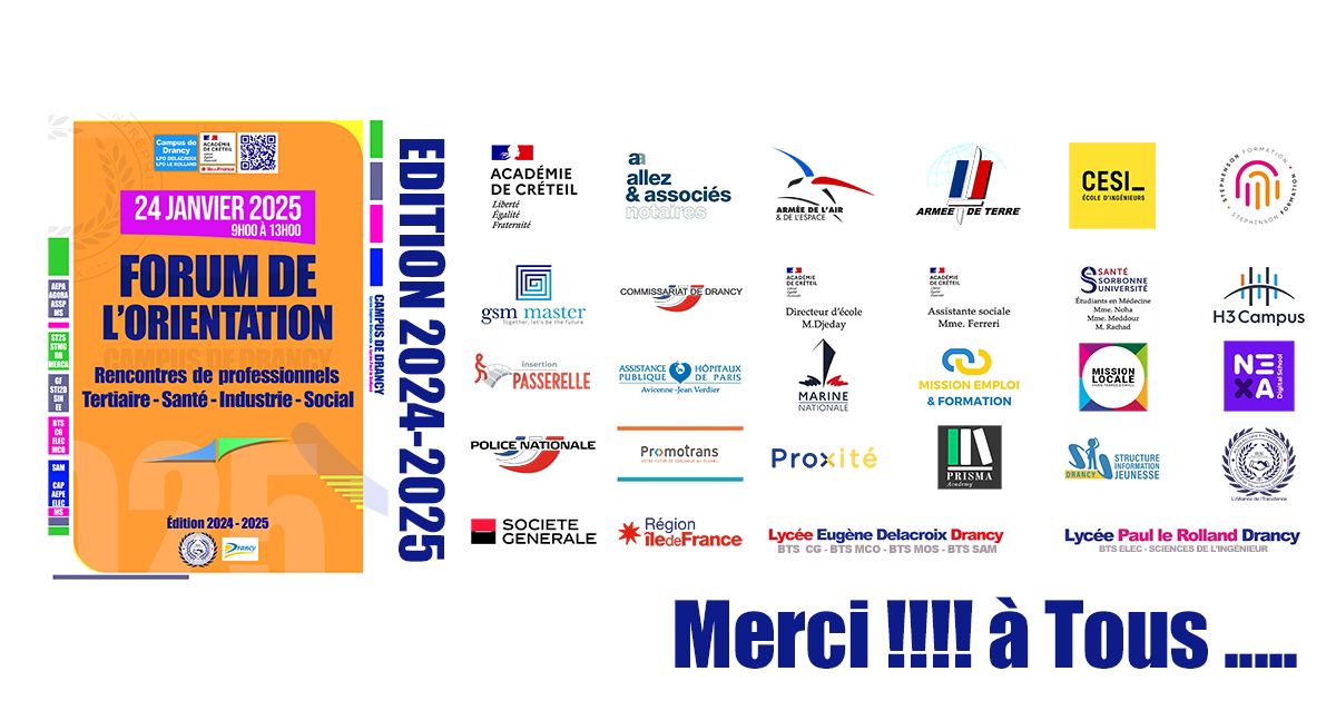 BDE Campus Drancy tweet media