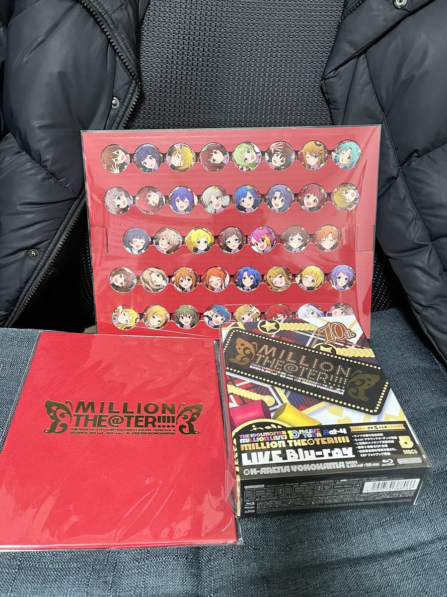 mogurin1000's tweet image. しょんぼりしてたら届きましたわーー
♪───Ｏ（≧∇≦）Ｏ────♪

＃act4
＃ミリオン