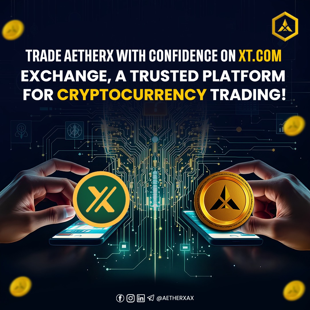AetherxAX's tweet image. AetherX Coin is Listing Soon on XT! 🚀🔥

Get ready for the next big leap in crypto! Stay tuned for the official launch and trading details. 🌍💎 #AetherX #XTListing #CryptoInnovation