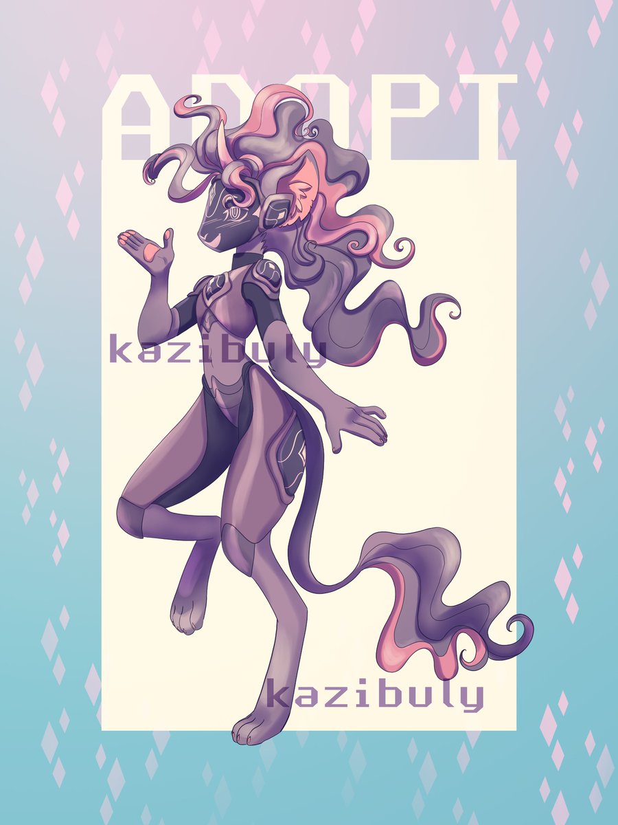 Kazibuly's tweet photo. Change it as you see fit. Come up with an amazing story and develop it~  

Only serious bets! 
Please read the description and the payment method!  

Prices: 
**Start Bid: $10 
**Minimum Increment: $5 
**Auto Buy: ~  
#adopt #adoptable https://t.co/ucPb7nUSni