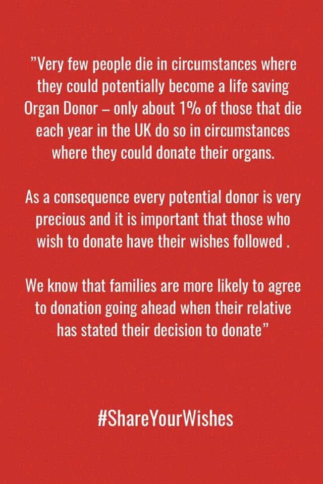 Please #ShareYourWishes about your #organdonation decisions with your loved ones, say #YesIDonate and register your decision at <a href="/NHSOrganDonor/">NHS Organ Donation💗🫀🫁</a> as every potential donor is very precious ❤️