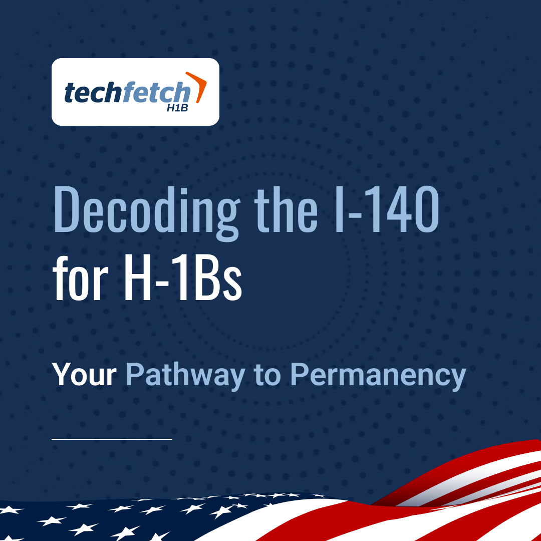 TechfetchH1B's tweet image. H-1B to Green Card? 🔑 The I-140 is a key step! This employer-sponsored petition can be your &quot;bridge&quot; to permanent US residency.
What should you do? Talk to your employer, get your documents ready &amp;amp; consult an attorney. It&apos;s time for action!
Stay tuned for H-1B updates.

#H1B