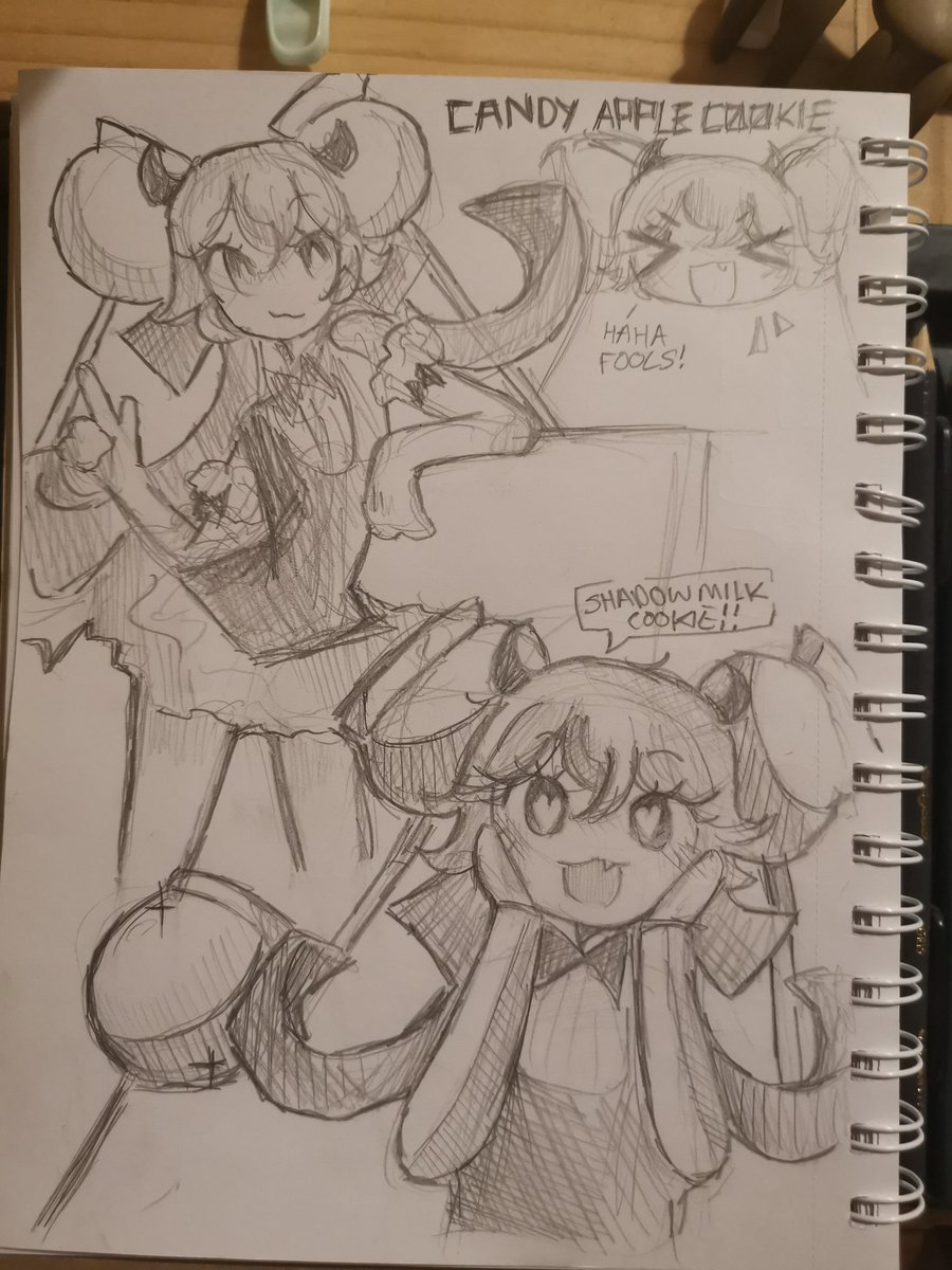 CANDY APPLE COOKIE IS ONE OF MY FAV COOKIES!!!
#crk #cookierun #fanart #applecandycookie #shadowmilkcookie #art #cookierunkingdomfanart