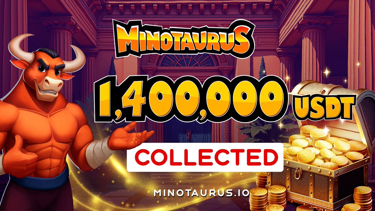 minotaurus_io's tweet image. Listen closely: 1,4M USDT and counting. 

The Minotaurus maze calls. Secure your tokens now &amp;gt;&amp;gt;&amp;gt; minotaurus.io/?utm_source=mi…

$MTAUR #MTAUR #presale