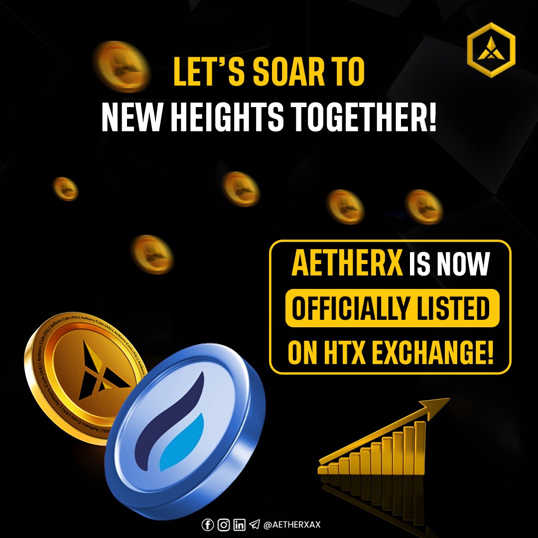 AetherxAX's tweet image. AetherX Coin is Listing Soon on HTX! 🚀🔥

Get ready for the next big leap in crypto! Stay tuned for the official launch and trading details. 🌍💎 #AetherX #HTXListing #CryptoInnovation