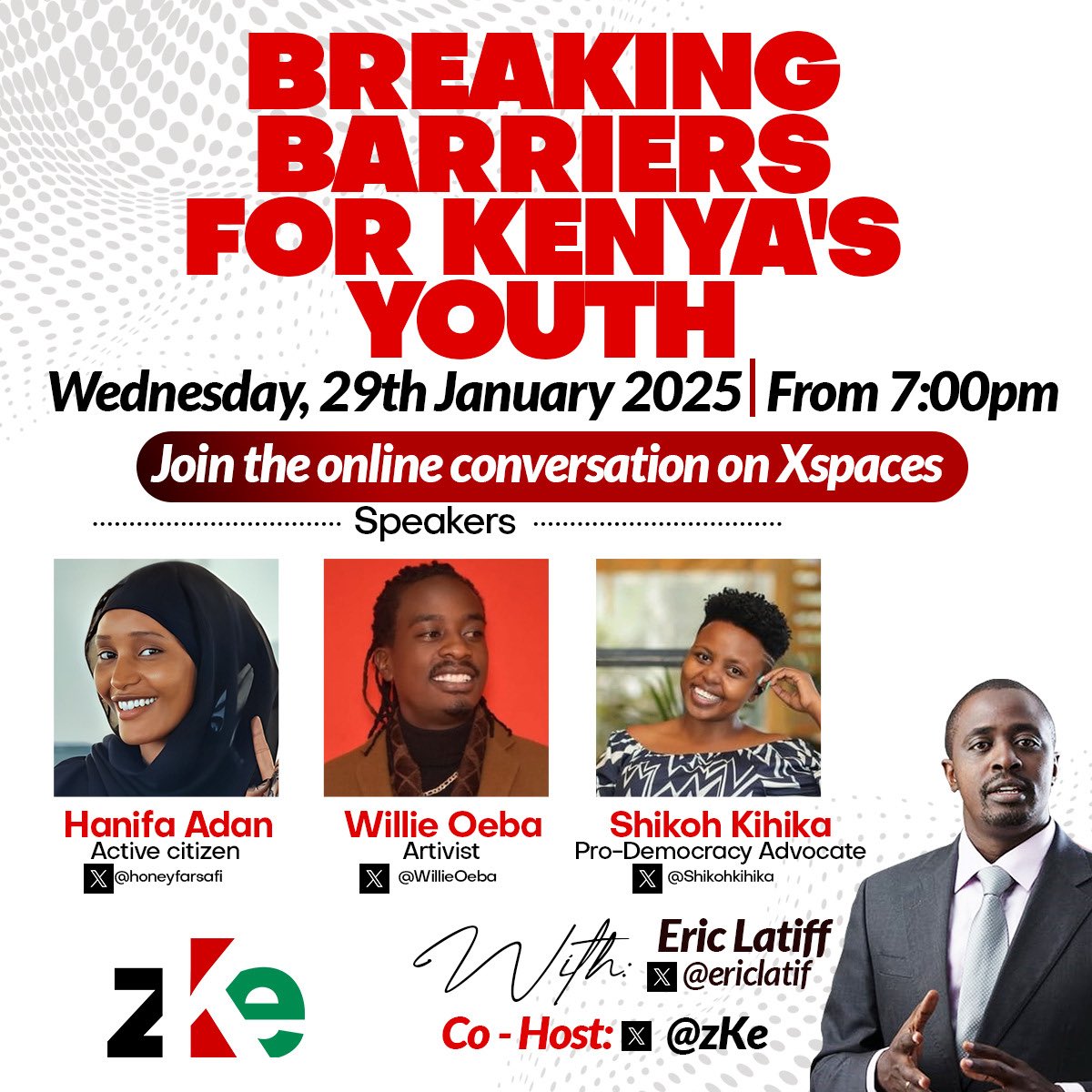 “The youth are the leaders of tomorrow,” they say. But WHEN is tomorrow? Join us on XSpaces tonight. Link: x.com/i/spaces/1OdKr…