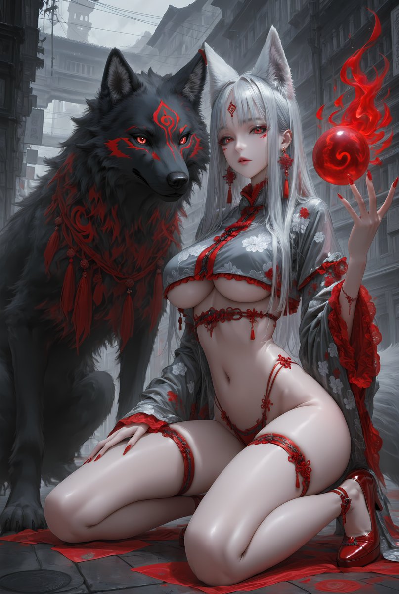 Kuroneko__x's tweet photo. 🐺❤️ https://t.co/jrrIpH6pw2