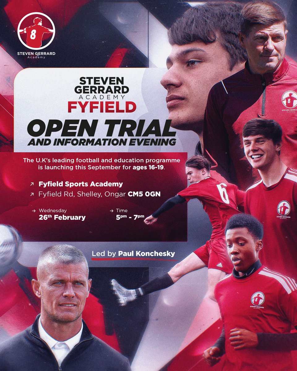 forms.gle/XuEqav85yYRtRZ…
Any year 11 want to live there dream! Look no further <a href="/SportsFyfield/">Fyfield sports academy</a> <a href="/SGF08/">SGF</a> ⚽️⚽️