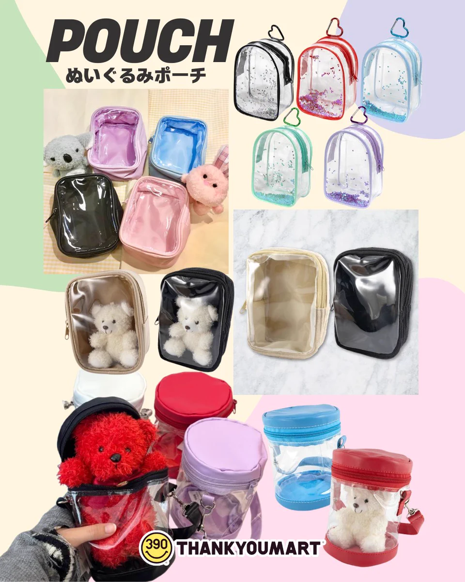 TWS SPARKLING DAYS キーリングポーチ ぬいぐるみ 3点セット サンキューマート(公式) on X: 