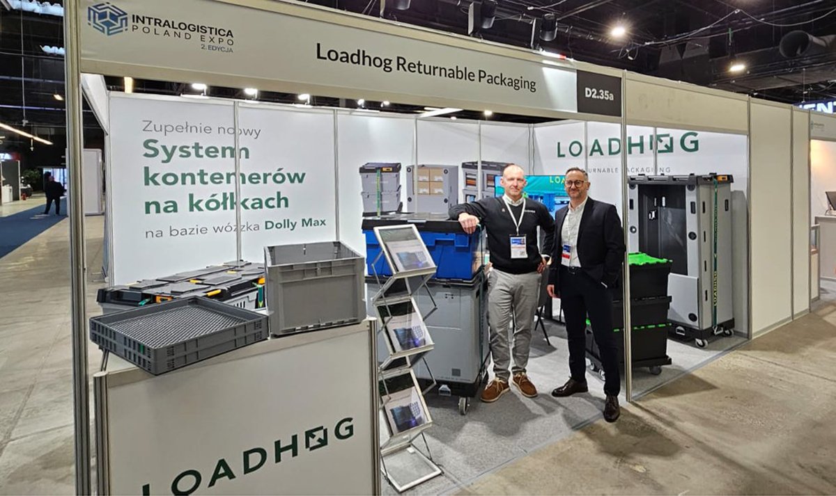 We are starting off the #TradeShow season at Intralogistica in Poland! 🇵🇱 We had a great first day yesterday, and can’t wait to meet more like-minded people today. Come visit our stand at D2.35a to chat with our sales reps.
#Intralogistica #Events #LoadhogEvents #SupplyChain #RTP