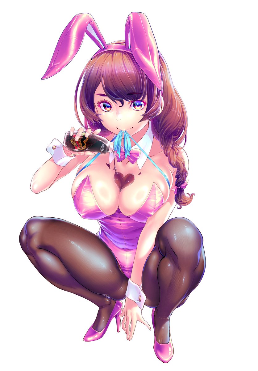 バニーなお姉ちゃんの絵です。(h 