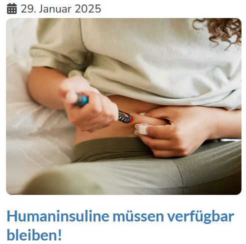 Ab Ende 2025 wird es nur noch einen Hersteller für Humaninsuline geben - und auch da ist ein Ende absehbar. Die Versorgung wird leiden - bei gleichzeitig steigenden Kosten. Die Politik muss gegensteuern, wie #DEGAM &amp; <a href="/akdae_news/">Arzneimittelkommission der deutschen Ärzteschaft</a> fordern. Mehr: tinyurl.com/48udh5nj