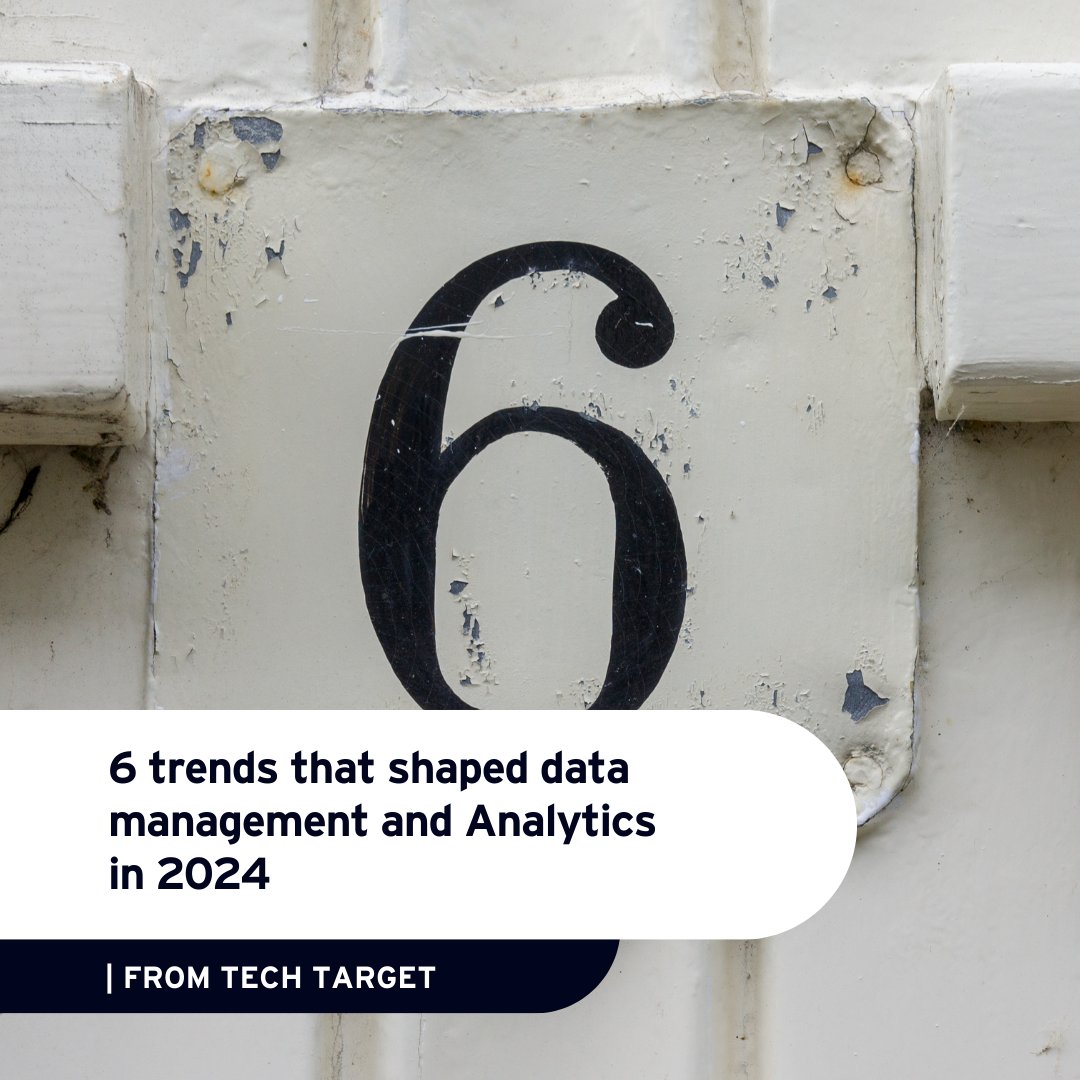 VertexSolutions's tweet image. 6 trends that shaped data management and Analytics in 2024
The transformation of data platforms into AI development platforms and the rise of agentic AI were the top developments in data management and business intelligence.
techtarget.com/searchbusiness…
| From Tech Target