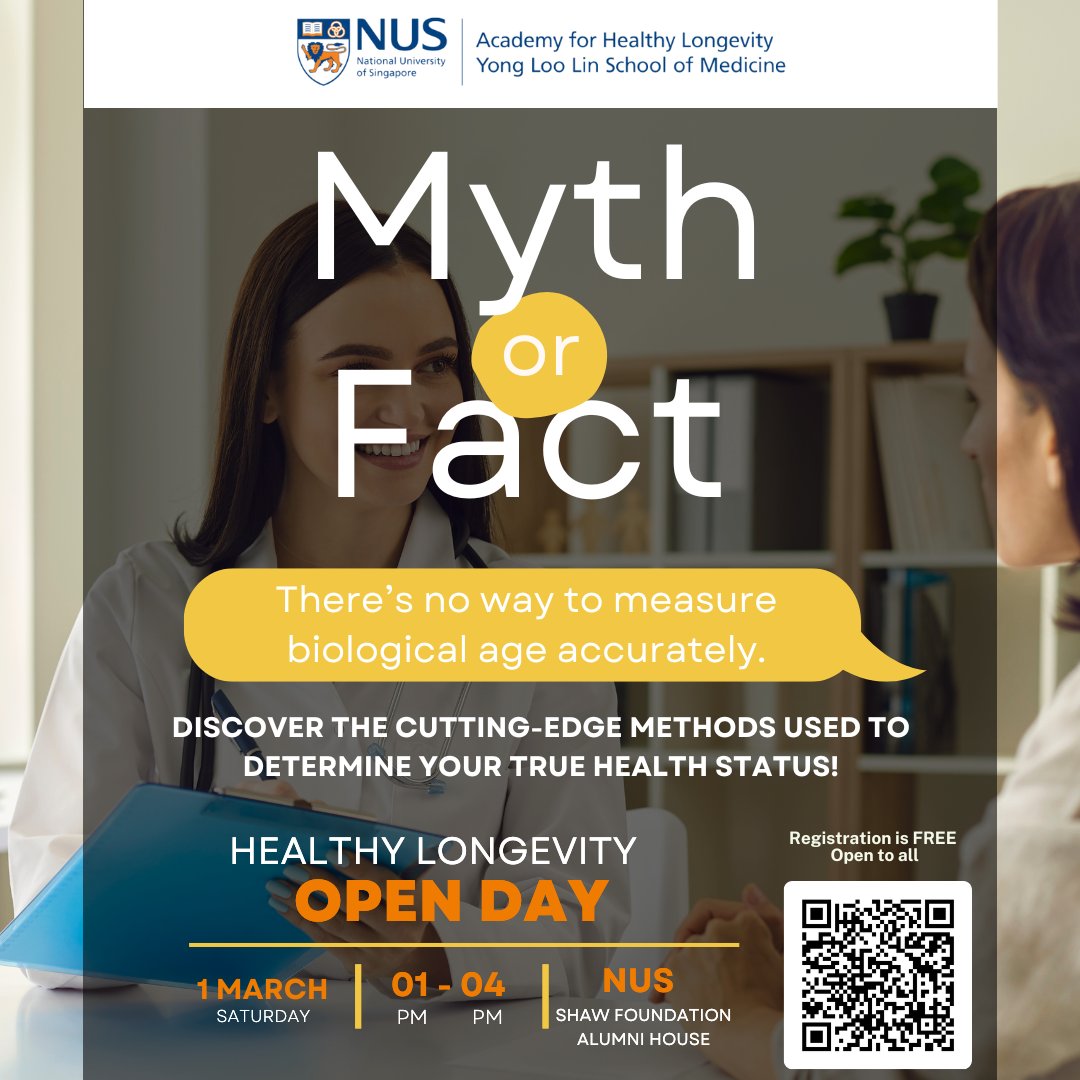 NUS Academy for Healthy Longevity tweet media