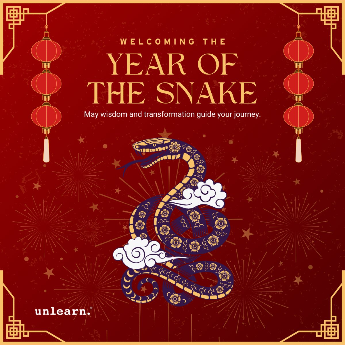 🐍 Welcoming the Year of the Snake 🎉

As we celebrate Lunar New Year 2025, we honour the wisdom and transformation symbolized by the Year of the Snake. With rich reds, golds, and the beauty of peonies and plum blossoms, this year invites us to reflect on the values of