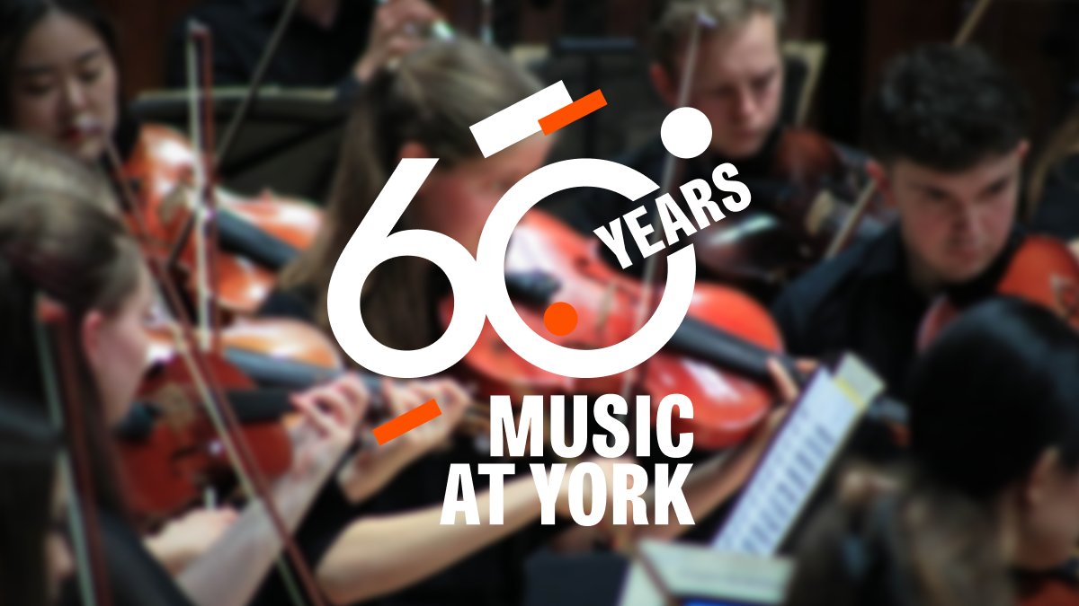 UoYConcerts's tweet image. This year we are celebrating the 60th anniversary of @Music_at_York! 🎉
To mark the occasion, we are showcasing the @UniOfYork's incredible student ensembles and staff, as well as @UoYAlumni, with concerts from @The24choir, @ECWorthington and @ifagiolini, to name just a few! 🎶