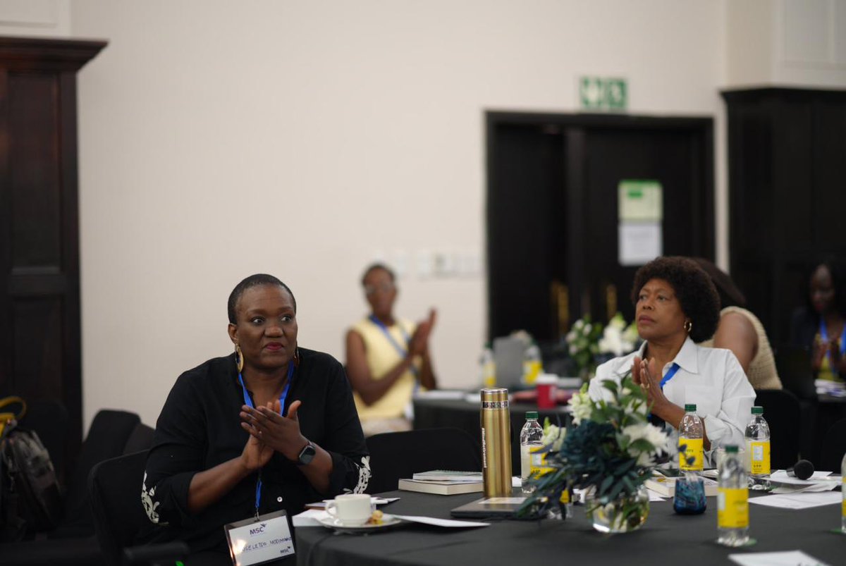 MicroSave's tweet image. 55% of #women’s microenterprises (#WMEs) in #Gauteng lack emergency funds—a clear sign of #financial &amp;amp; structural challenges undermining their resilience &amp;amp; ability to navigate unforeseen circumstances,” says Nomonde Mdakame of Lwanz Enterprise at today’s event in #SouthAfrica